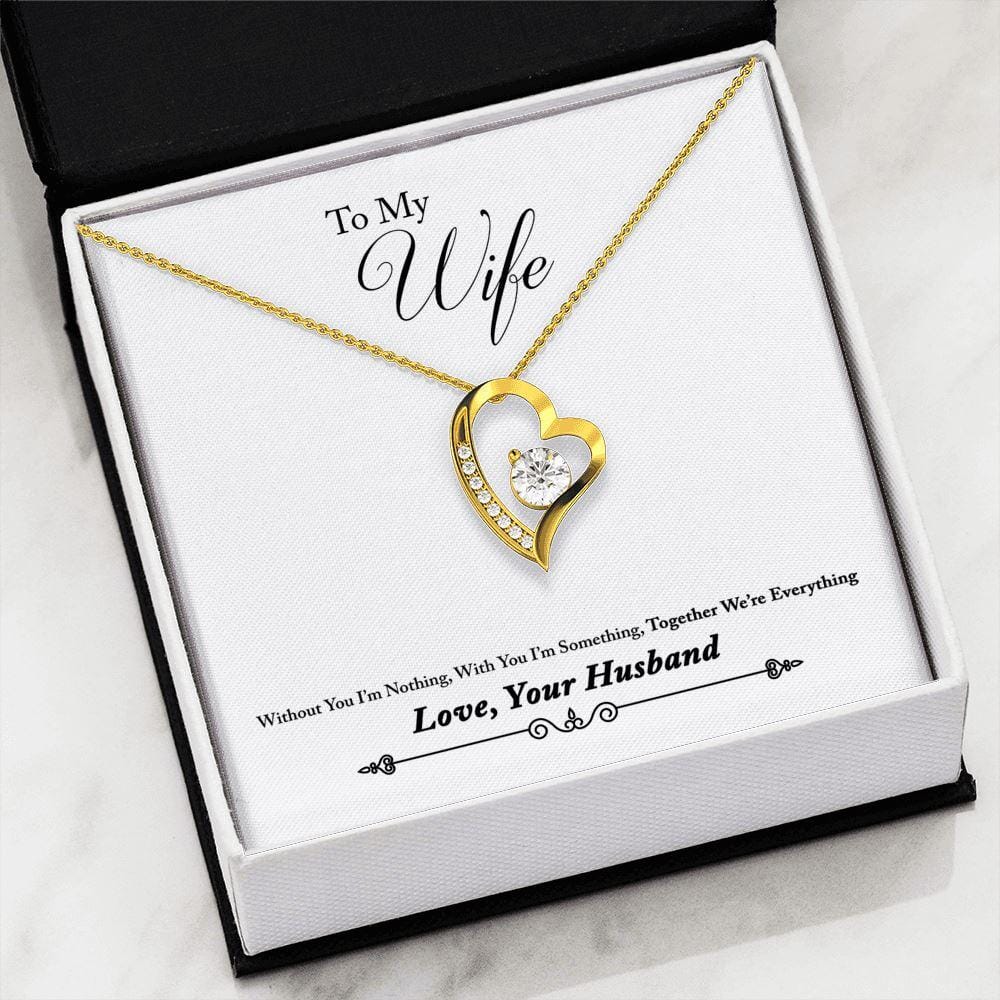 To My Wife - Together We're Everything - Eternal Love Necklace - Celeste Jewel