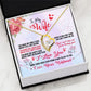 To My Wife - You Make Me - Eternal Love Necklace - Celeste Jewel