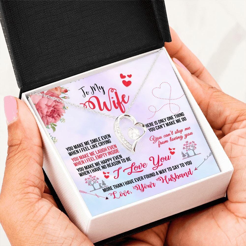 To My Wife - You Make Me - Eternal Love Necklace - Celeste Jewel