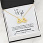 To My Wife - Your Last Everything (Clean Design) - Infinity Necklace - Celeste Jewel