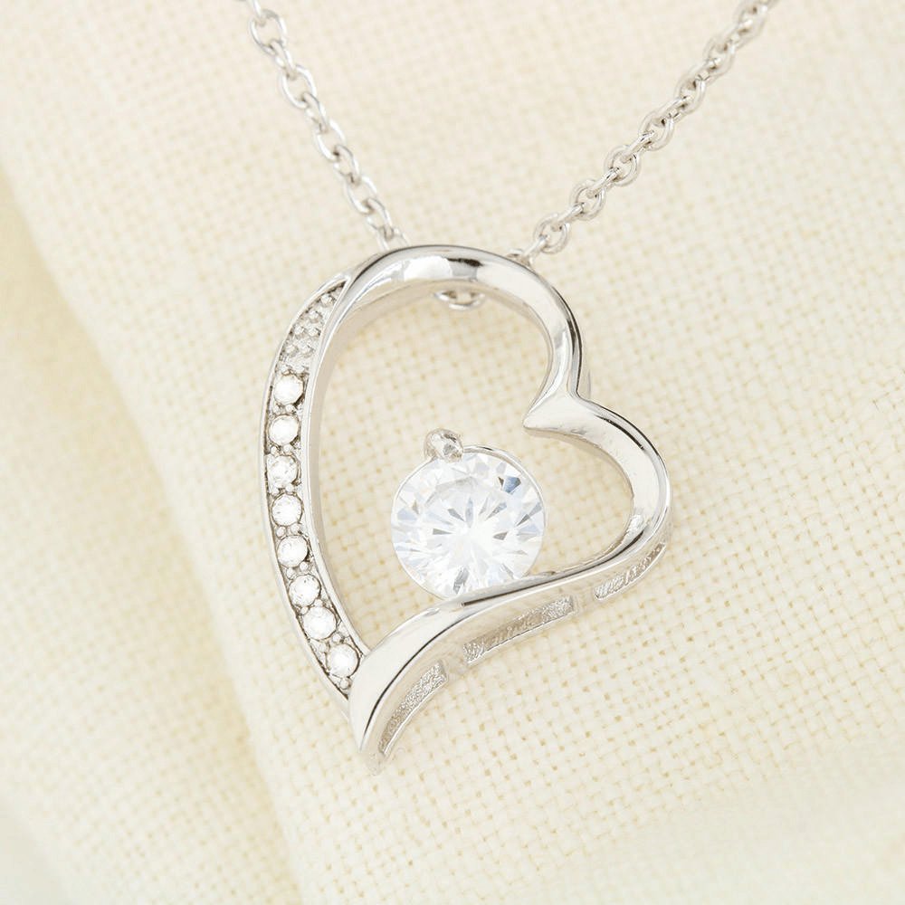 To My Wonderful Mom - You Are The World - Eternal Love Necklace - Celeste Jewel