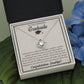 To The Amazing Graduate - You Believed You Could - Love Knot Necklace - Celeste Jewel