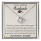 To The Amazing Graduate - You Believed You Could - Love Knot Necklace - Celeste Jewel