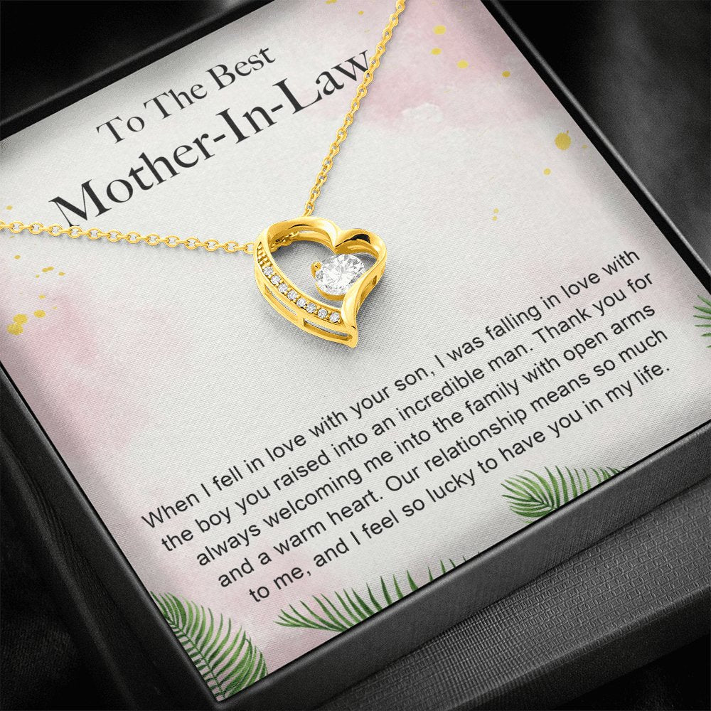 To The Best Mother-In-Law - When I Fell In Love - Eternal Love - Celeste Jewel