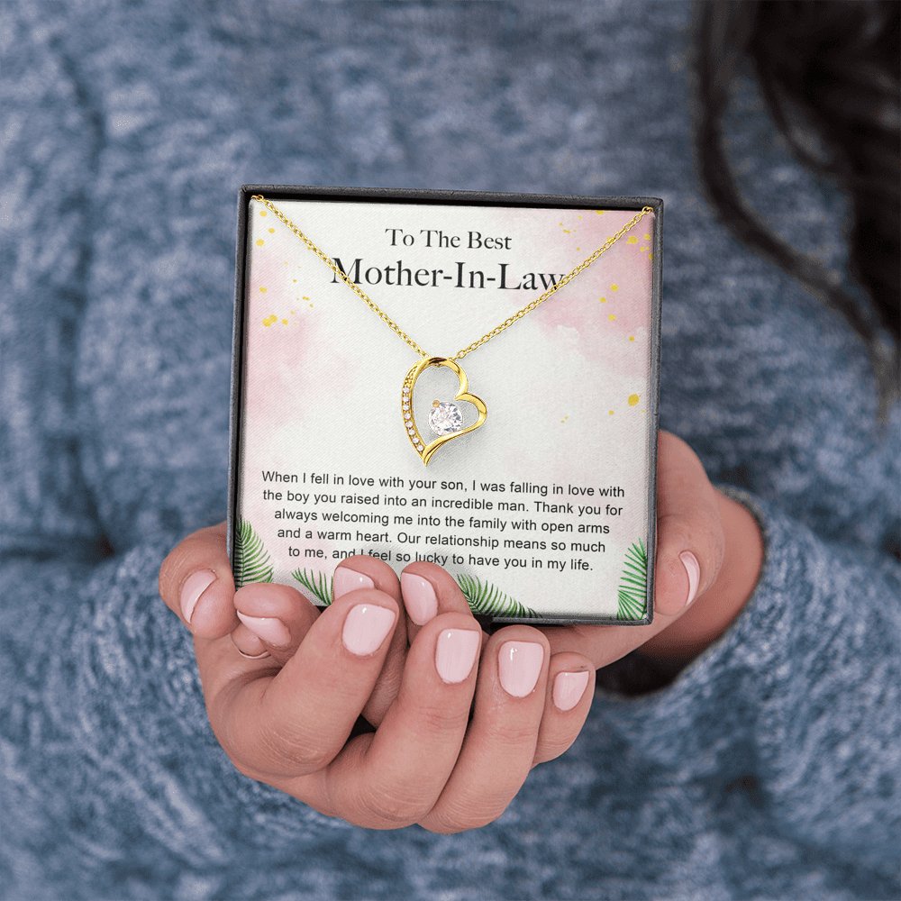 To The Best Mother-In-Law - When I Fell In Love - Eternal Love - Celeste Jewel