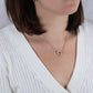 To The Best Teacher - Appreciation Gift For Teacher - Interlocking Hearts Necklace - Celeste Jewel