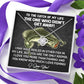 To The Catch Of My Life - Love Knot Necklace - Celeste Jewel