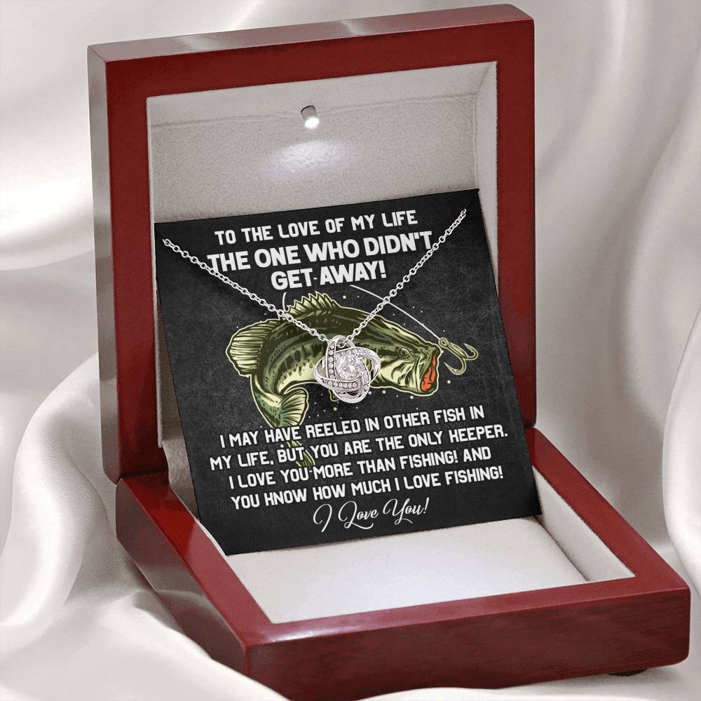 To The One Who Didn't Get Away - Love Knot Necklace - Celeste Jewel