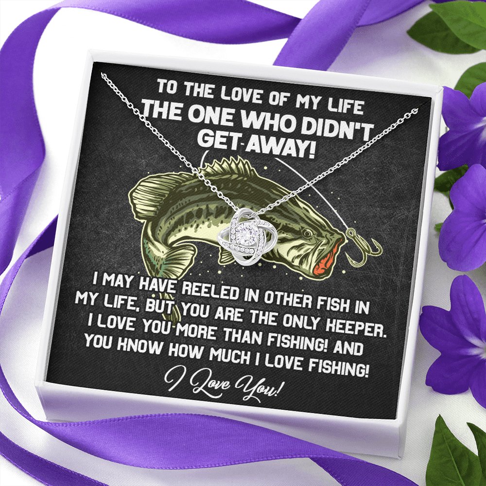 To The One Who Didn't Get Away - Love Knot Necklace - Celeste Jewel