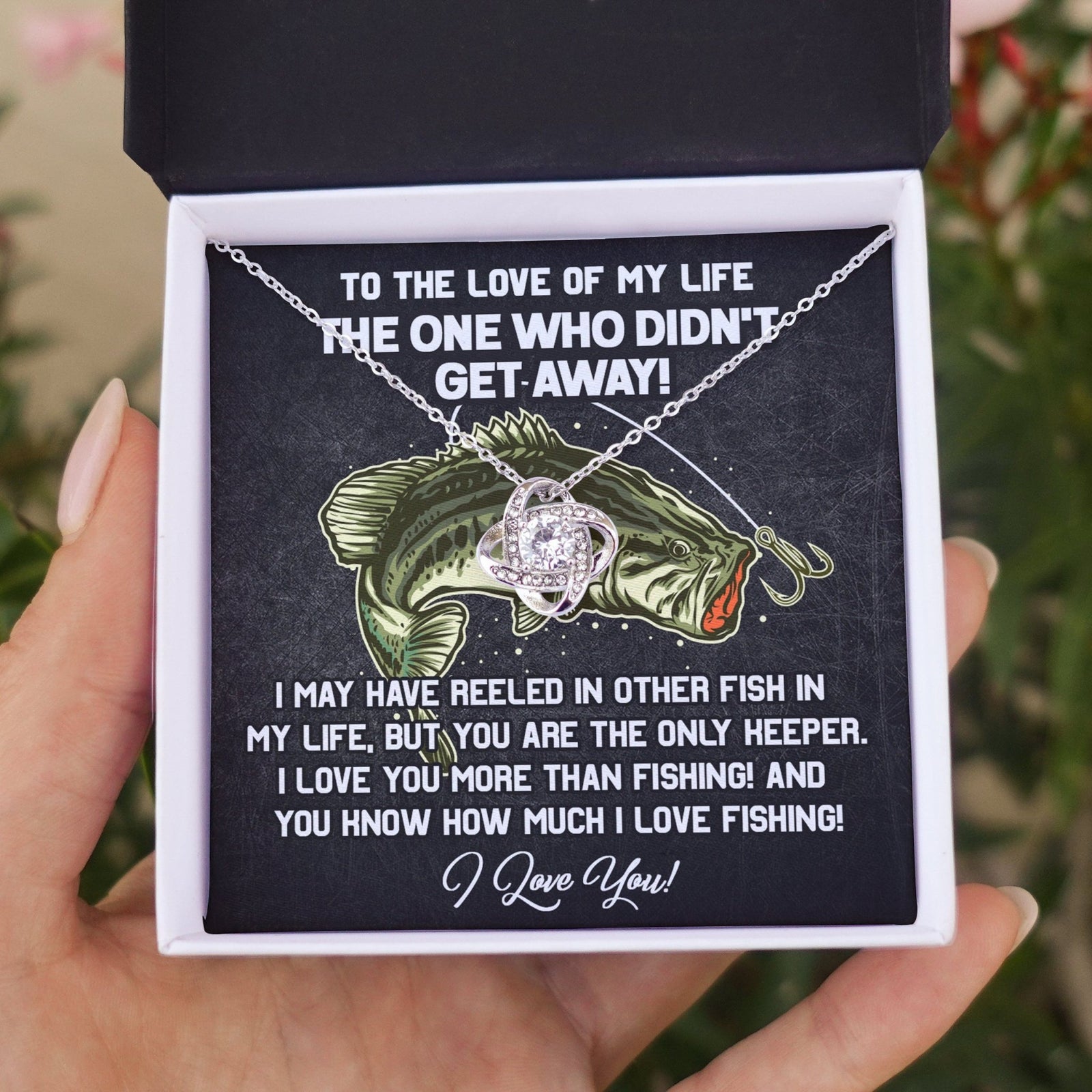 To The One Who Didn't Get Away - Love Knot Necklace - Celeste Jewel