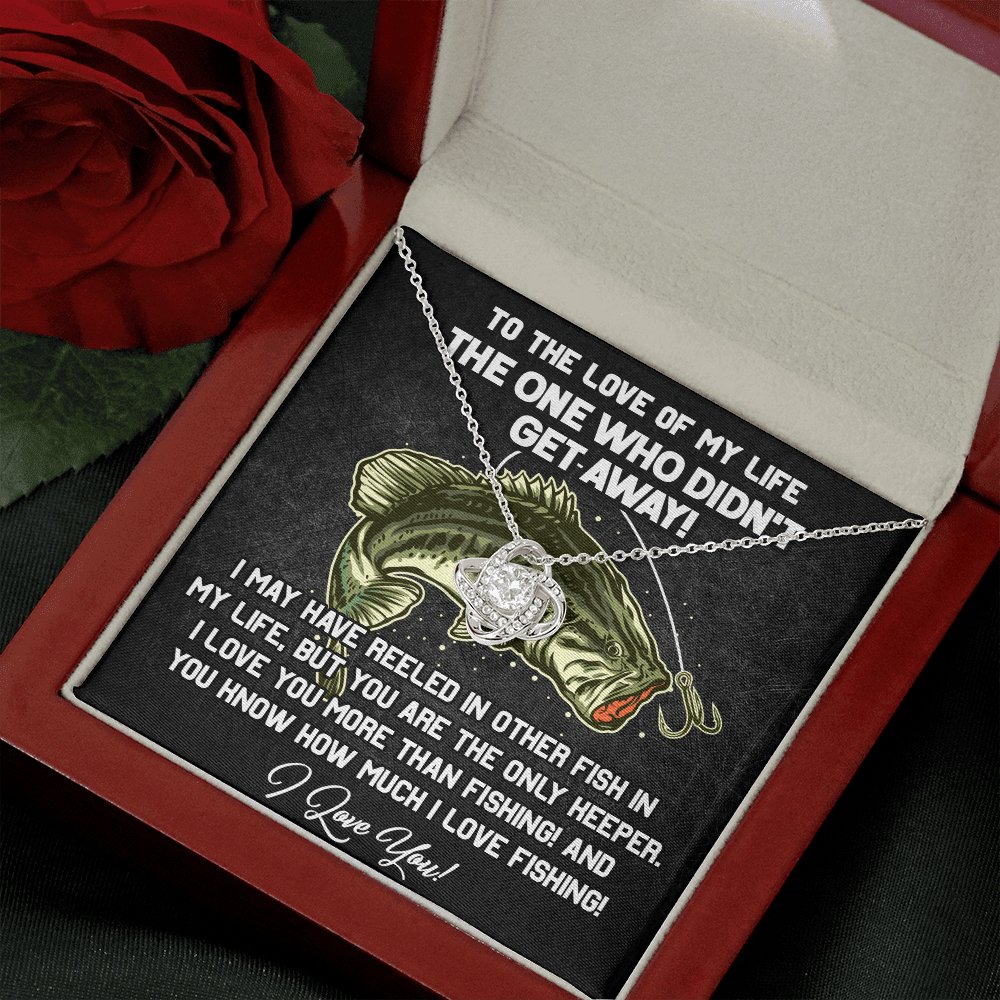 To The One Who Didn't Get Away - Love Knot Necklace - Celeste Jewel