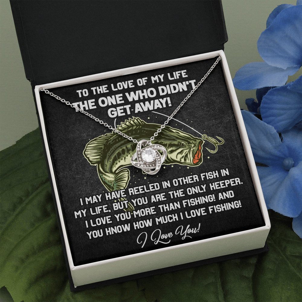 To The One Who Didn't Get Away - Love Knot Necklace - Celeste Jewel