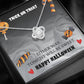 Trick Or Treat - Happy Halloween - Love Knot Necklace - Celeste Jewel