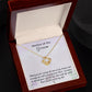 Wedding Gift For Mother Of The Groom - Love Knot Necklace - Celeste Jewel