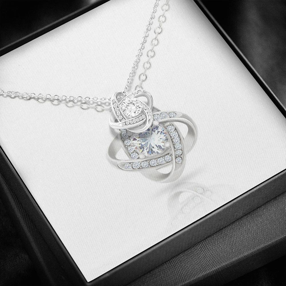 Wife - Love Knot Necklace - Celeste Jewel
