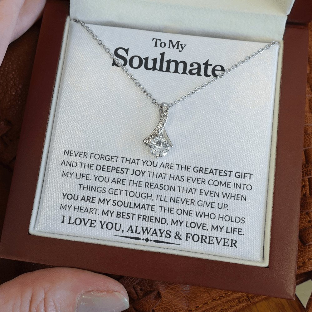 You Are My Soulmate - Sparkling Radiance Necklace - Celeste Jewel