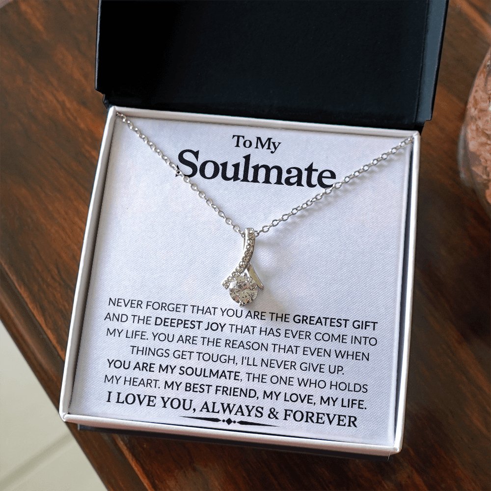 You Are My Soulmate - Sparkling Radiance Necklace - Celeste Jewel