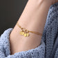 You Are Strong - Infinity Bracelet With Initial Charms - Celeste Jewel